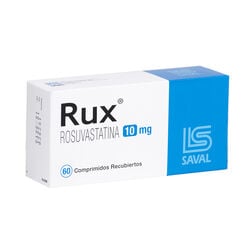 Rux 10 mg x 60 Comprimidos Recubiertos - Saval s.a.