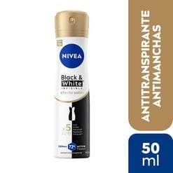 Product image of DESODORANTE SPRAY NIVEA BLACK & WHITE TOQUE DE SEDA 150ML