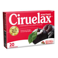 Ciruelax Minitabs 75 mg x 20 Comprimidos Recubiertos - Megalabs chile s.a