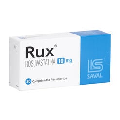 Rux 10 mg x 30 Comprimidos Recubiertos - Saval s.a.