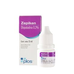 Zepiken 0.2 % x 5 ml Solución Oftálmica - Dm pharma