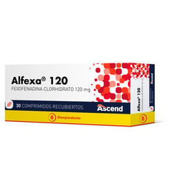 Alfexa 120 mg Caja 30 Comp. Recubiertos - Ascend