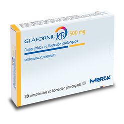 Glafornil XR 500 mg x 30 Comprimidos de Liberación Prolongada - Merck