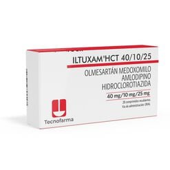 Iltuxam HCT 40/10/25 28 Comprimidos Recubiertos - Tecnofarma s.a.