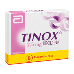 Product image of Tinox 2.5 mg x 30 Comprimidos Recubiertos - Lafi