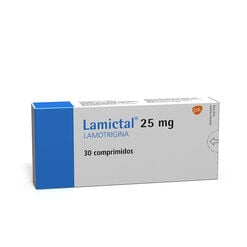 Lamictal 25 mg x 30 Comprimidos - Glaxosmithkline chile