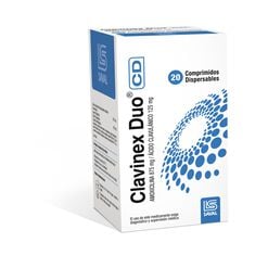 Clavinex Duo CD 875 mg/125 mg x 20 Comprimidos Dispersables - Saval s.a.