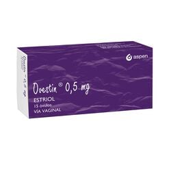 Product image of Ovestin 0.5 mg x 15 Óvulos Vaginales - Aspen chile farma