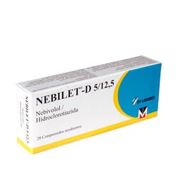 Nebilet D 5 mg/12.5 mg x 28 Comprimidos Recubiertos - Itf - labomed