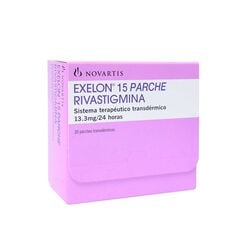 Exelon-15 13,3 mg/ 24 horas x 30 Parches Sistema Terapéutico Transdérmico - Biotoscana