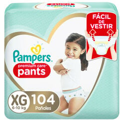 Pañal Pampers Pants Premiun Care Xg 104 Un