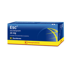 Product image of ESC 20 mg x 30 Comprimidos Recubiertos - Eurofarma chile