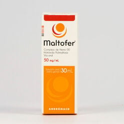 Maltofer 50 mg/mL x 30 mL Solución Oral Para Gotas - Andromaco s.a.