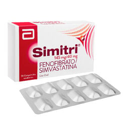 Simitri 145 mg/40 mg x 30 Comprimidos Recubiertos - Abbott