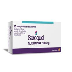 Seroquel 100 mg x 30 Comprimidos Recubiertos - Libra chile s.a.