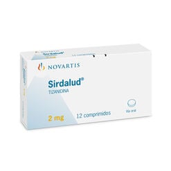 Product image of Sirdalud 2 mg x 12 Comprimidos - Sandoz chile s.p.a.