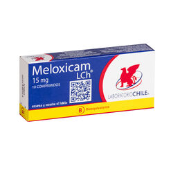 Product image of Meloxicam 15 mg x 10 Comprimidos CHILE