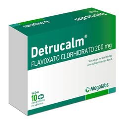 Detrucalm 200 mg x 10 Comprimidos Recubiertos - Megalabs chile s.a