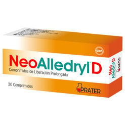 Neo-Alledryl D x 30 Comprimidos de Liberación Prolongada - Prater