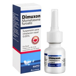 Dimuxon 0,05 % x 140 Dosis Suspensión para Inhalación Nasal - Raffo s.a