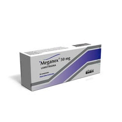 Product image of Meganox 50 mg x 30 Comprimidos Dispersables - Etex