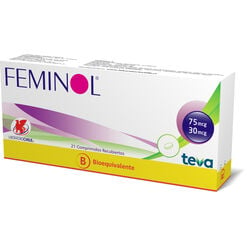 Feminol x 21 Comprimidos Recubiertos - Chile