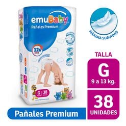 Pañal Emubaby G 38un