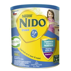 Leche en polvo Nido Etapa 5+ Semidescremada 1350g