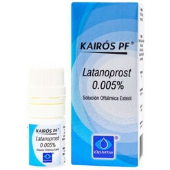 Product image of Kairós PF 0,005 % x 5 mL Solucion Oftalmica - Espec. oftalm. suc. chile spa