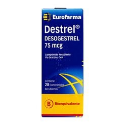 Destrel 75 Mcg X 28 Cpr - Eurofarma chile