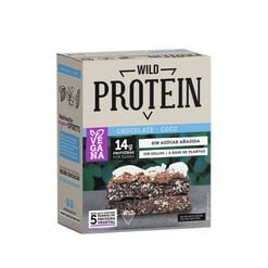 Product image of Wild Protein Chocolate Coco 5un X 45g