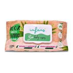 Product image of Bio Baby Wipes Toallitas Bamboo 80Un - Infans
