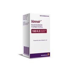 Vannair PMDI 160/4,5 mcg x 120 Dosis Suspensión para Inhalación Oral - Astrazeneca