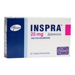 Inspra 25 mg x 30 Comprimidos Recubiertos - Pfizer de chile s.a.