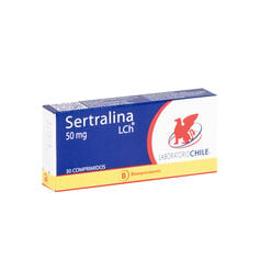 Sertralina 50 mg x 30 Comprimidos CHILE