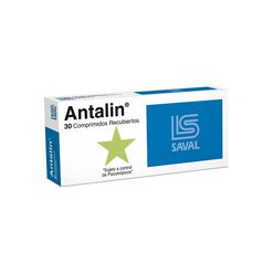 Product image of Antalin 5/12,5 mg x 30 Comprimidos Recubiertos - Saval s.a.