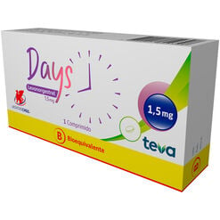 Product image of Days 1,5 mg x 1 Comprimido - Chile