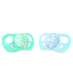 Product image of Chupetes 0-6M Twistshake 2Un Azul/Verde