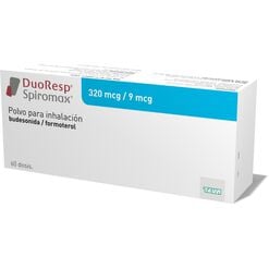 Duoresp Spiromax 320 mcg/9 mcg/Dosis x 60 Dosis Polvo para Inhalación - Chile