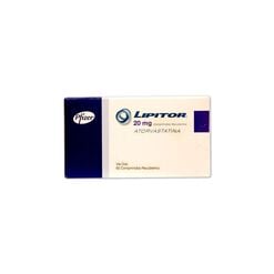 Lipitor 20 mg x 60 Comprimidos Recubiertos - Pfizer de chile s.a.