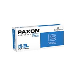 Product image of Paxon 5 mg x 20 Comprimidos - Saval s.a.