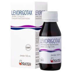 Levorigotax 2,5 mg/5 mL x 100 mL Jarabe - Prater