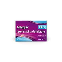 Allegra 180 mg x 30 Comprimidos Recubiertos - Sanofi - aventis