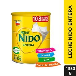 Leche en Polvo Nido Entera 1350g