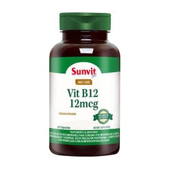 Product image of VITAMINA B12 12MCG 60 CAPS - Sunvitlife