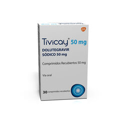 Tivicay 50 mg x 30 Comprimidos Recubiertos - Glaxosmithkline chile