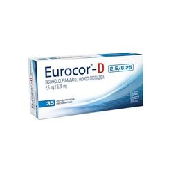 Eurocor-D 2.5mg/6.25 mg x 35 Comprimidos Recubiertos - Saval s.a.