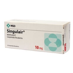 Singulair 10 mg x 30 Comprimidos Recubiertos - Organon chile s.p.a.