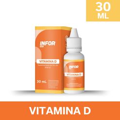 Infor D3 800 UI x 30 mL Solucion Para Gotas Orales - Infor vit