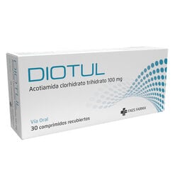 Diotul 100 mg x 30 Comprimidos Recubiertos - Faes farma chile